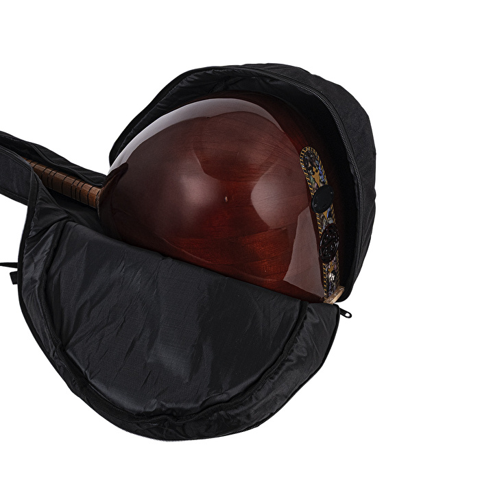 Çınar Ağacı Gövde Sedef Klavye Kısa Sap EQ Sistemli Bağlama